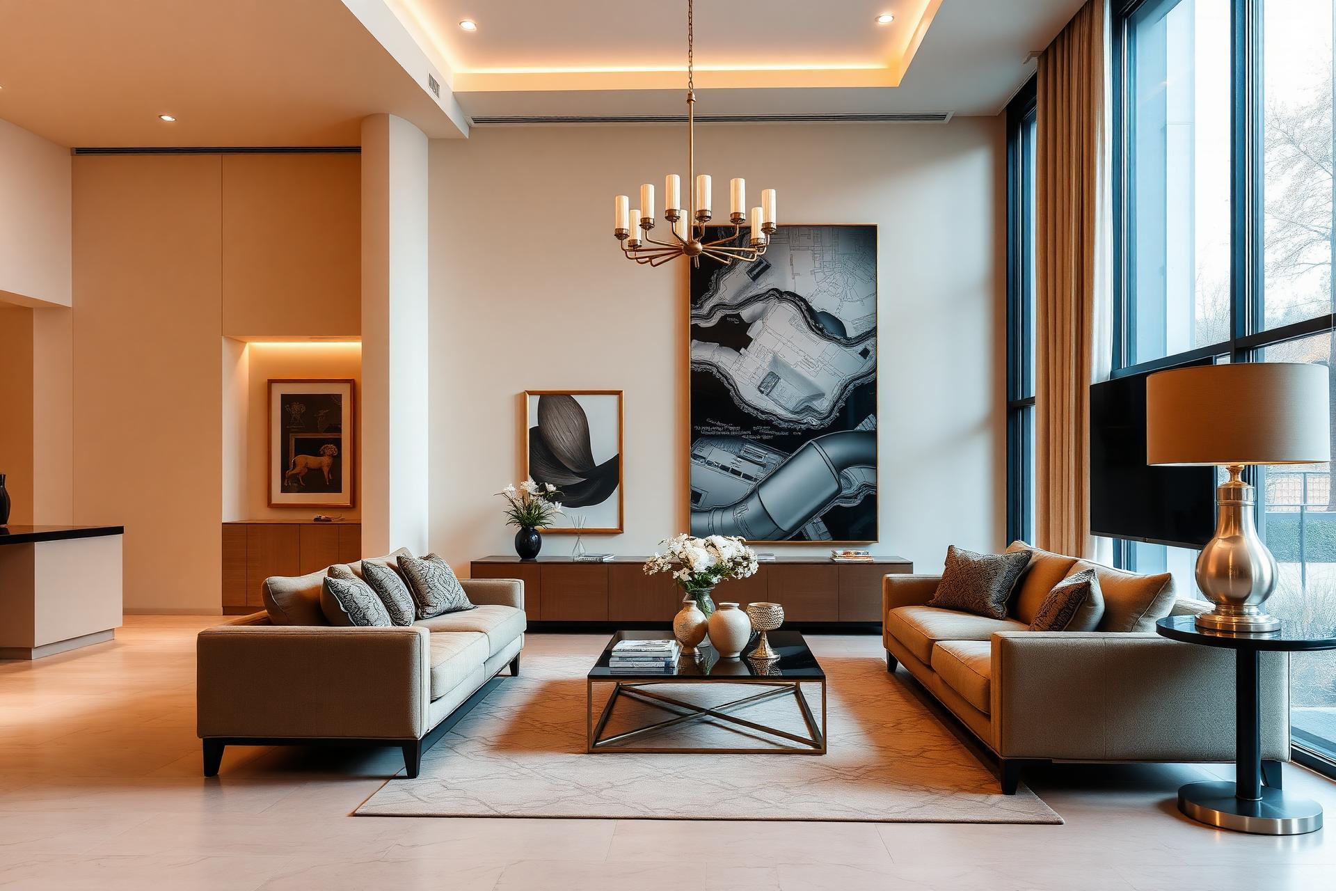 Premium Ghanaian interior designed by 16.3 Design Lab